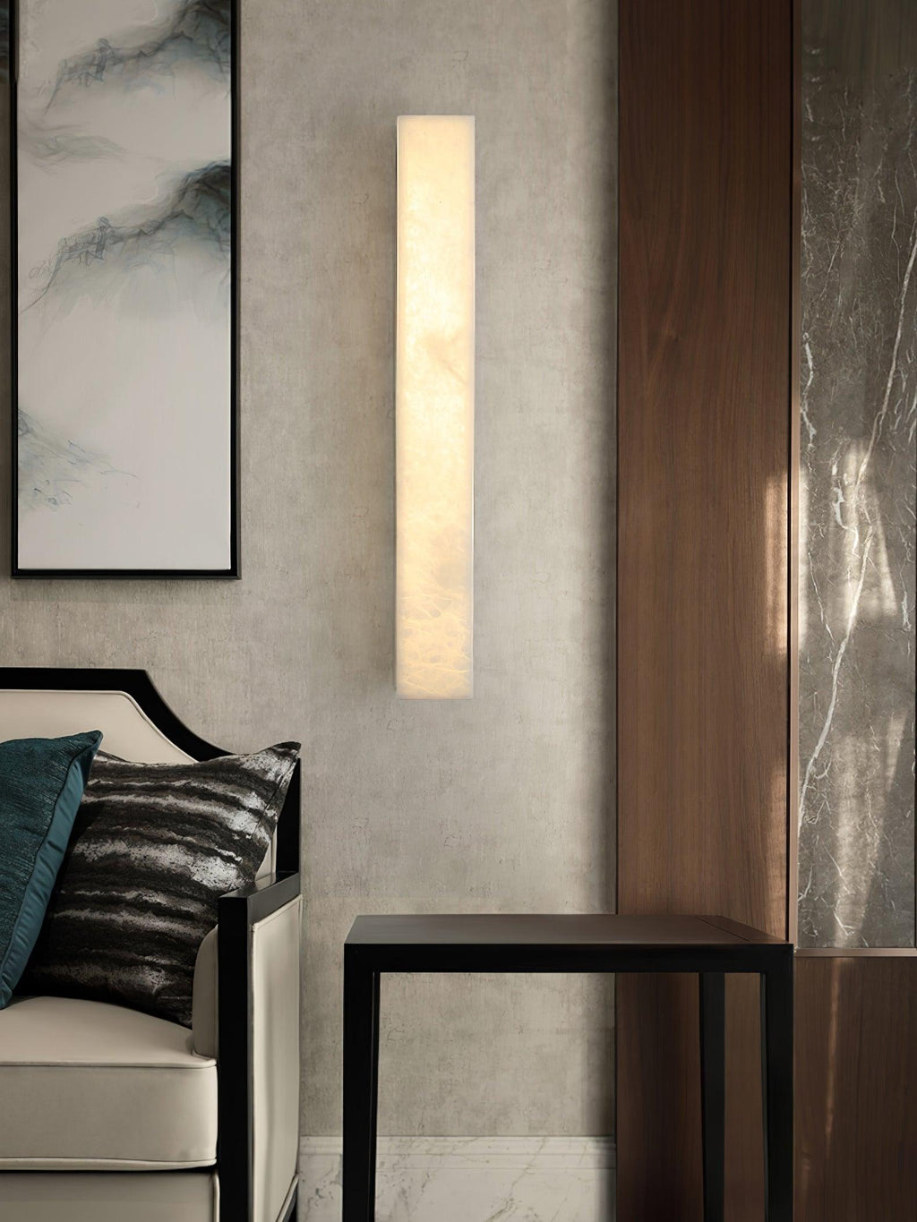 Galdeneris Alabaster Wall Light-Moonnatur