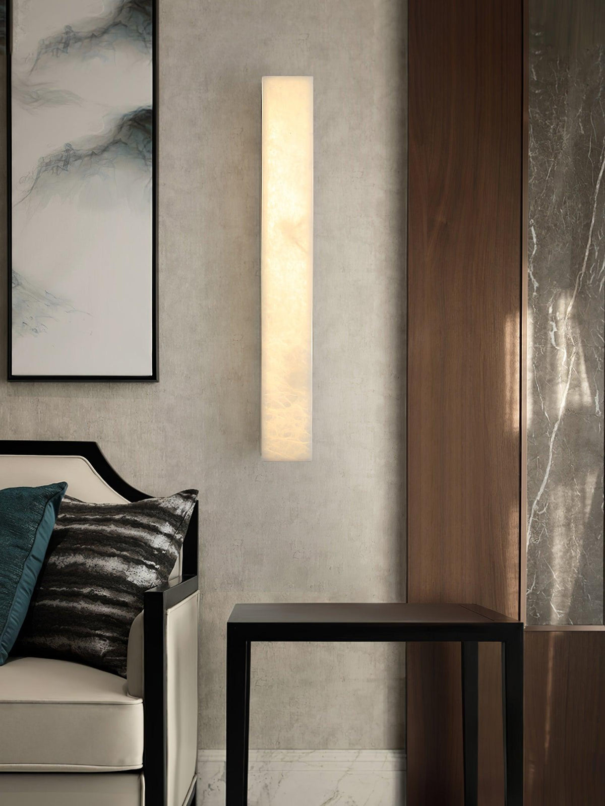 Galdeneris Alabaster Wall Light-Moonnatur