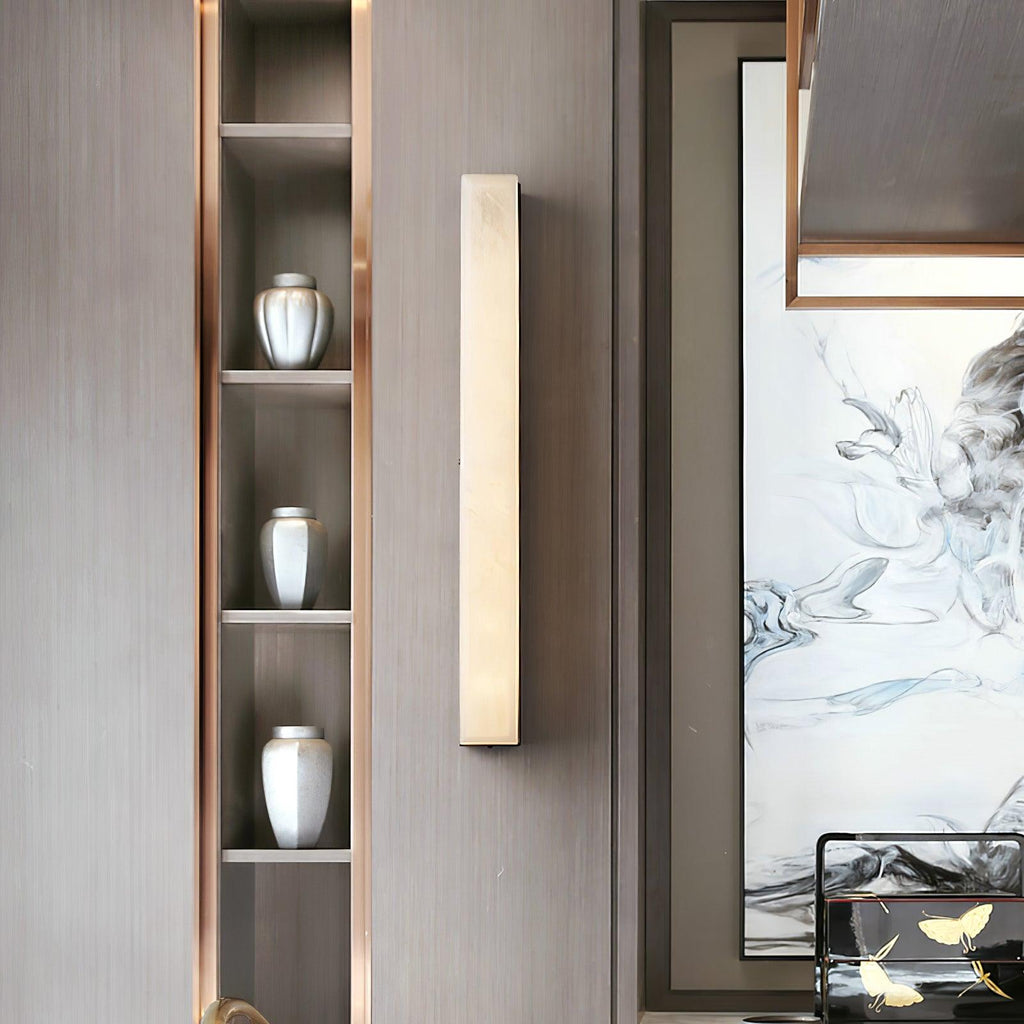 Galdeneris Alabaster Wall Light-Moonnatur