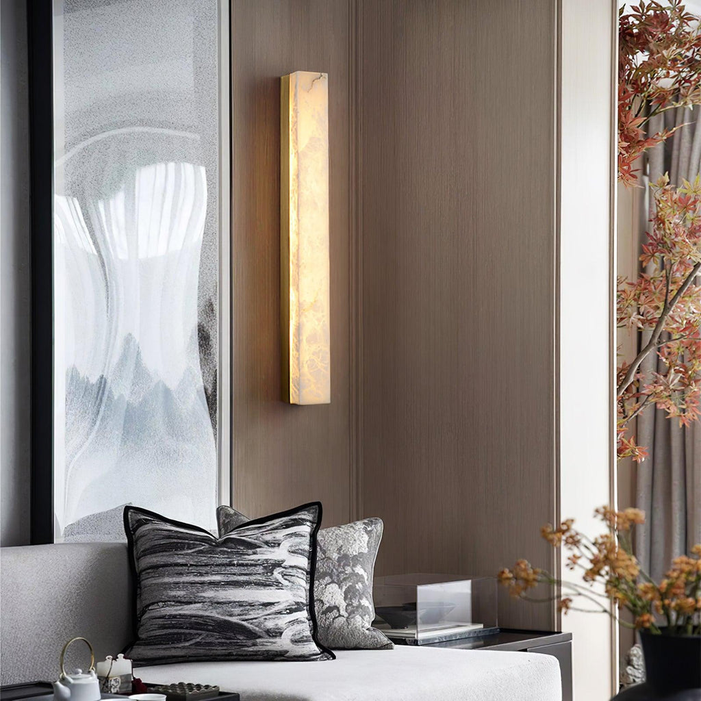 Galdeneris Alabaster Wall Light-Moonnatur