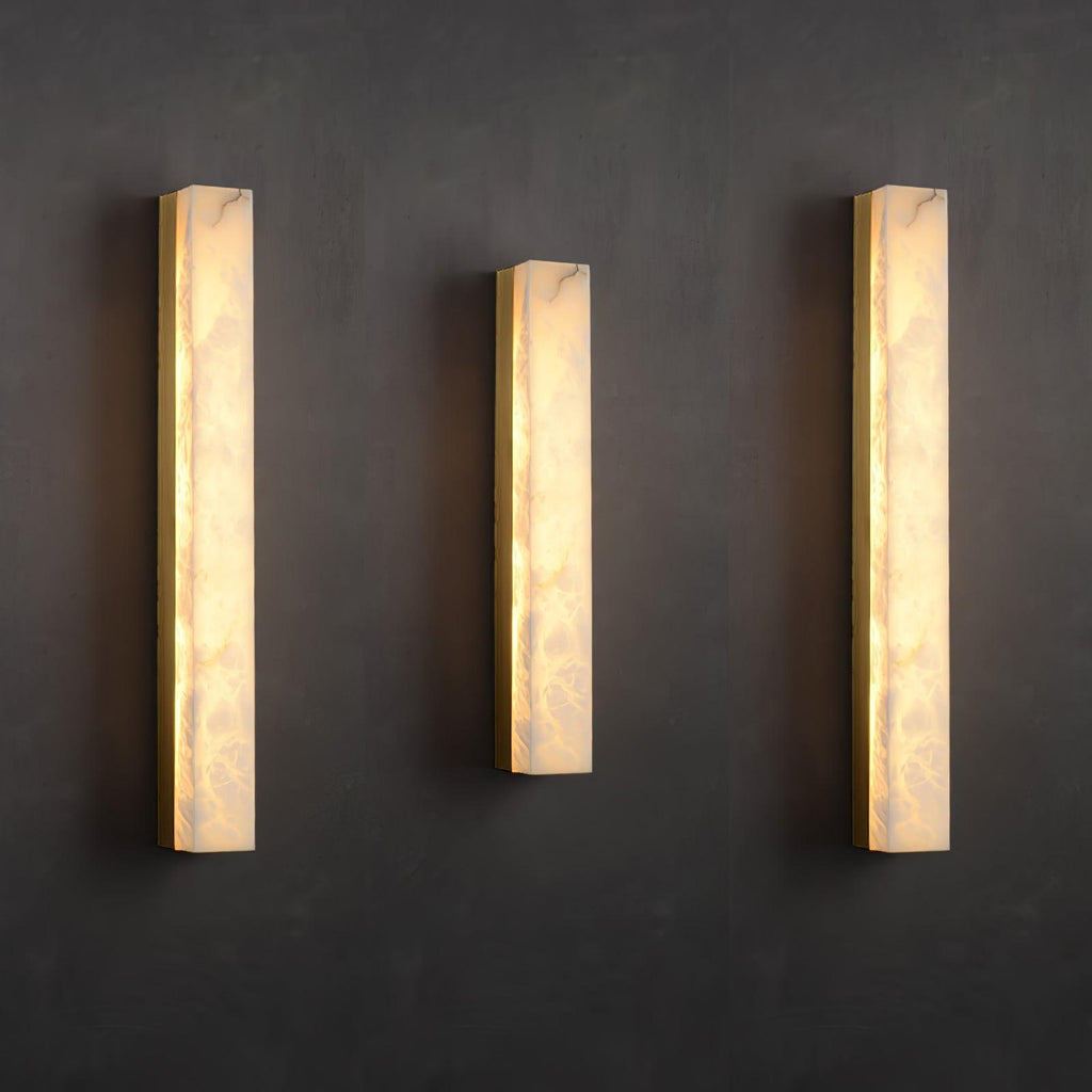 Galdeneris Alabaster Wall Light-Moonnatur