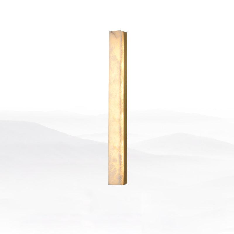 Lindelaelle Alabaster Wall Light-Moonnatur