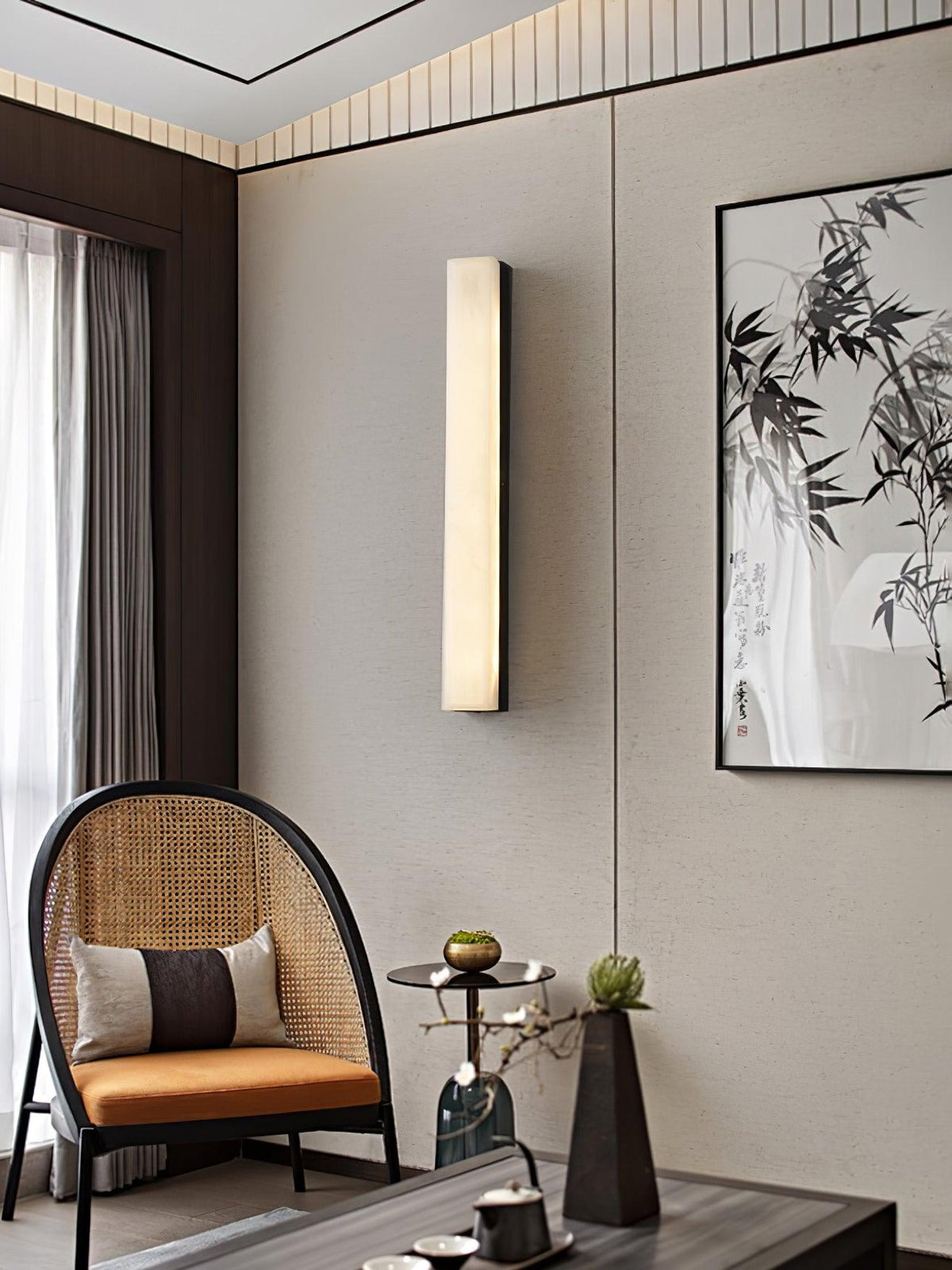 Galdeneris Alabaster Wall Light-Moonnatur