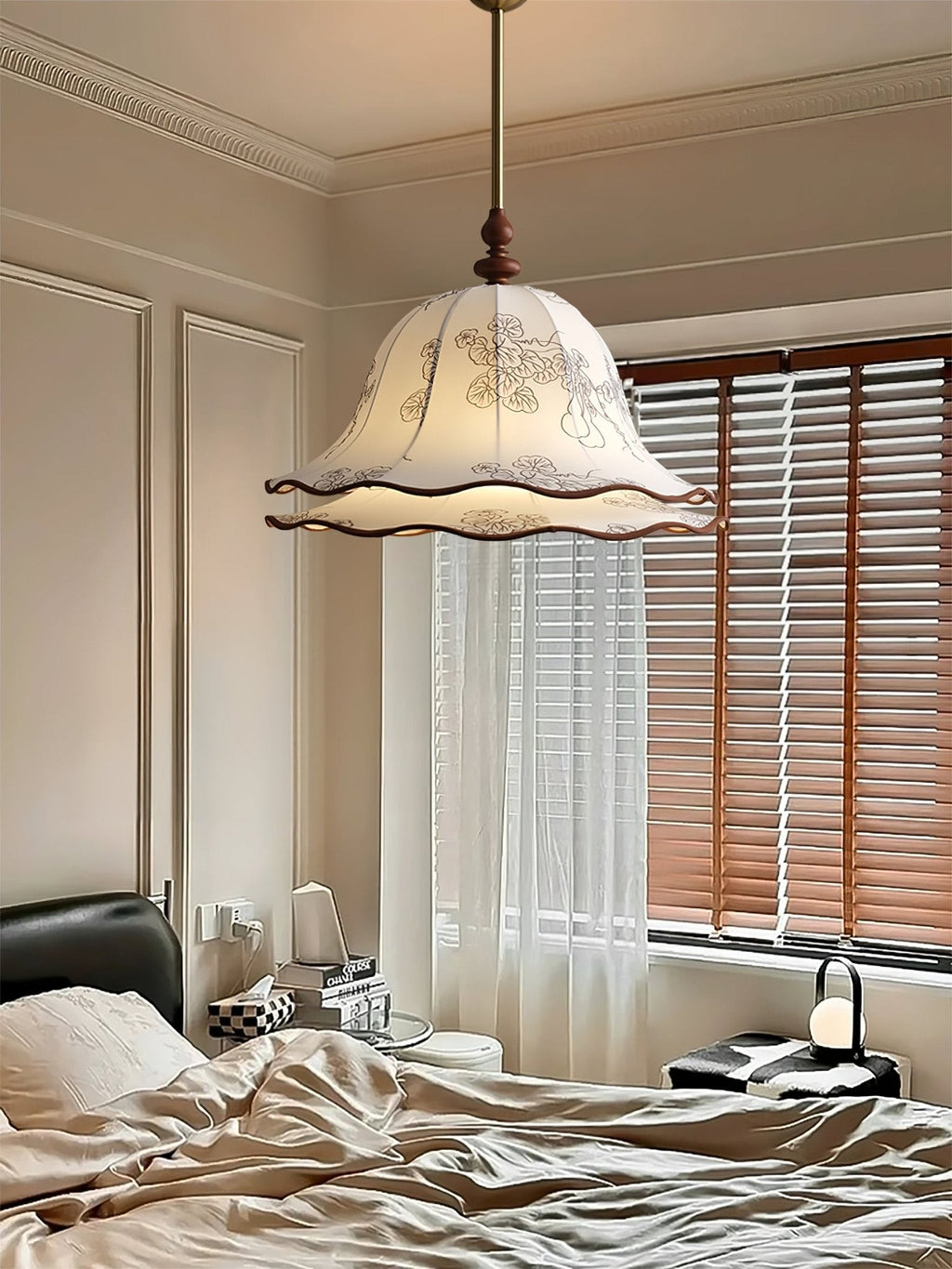 Torava Fabric Pendant Lamp-Moonnatur