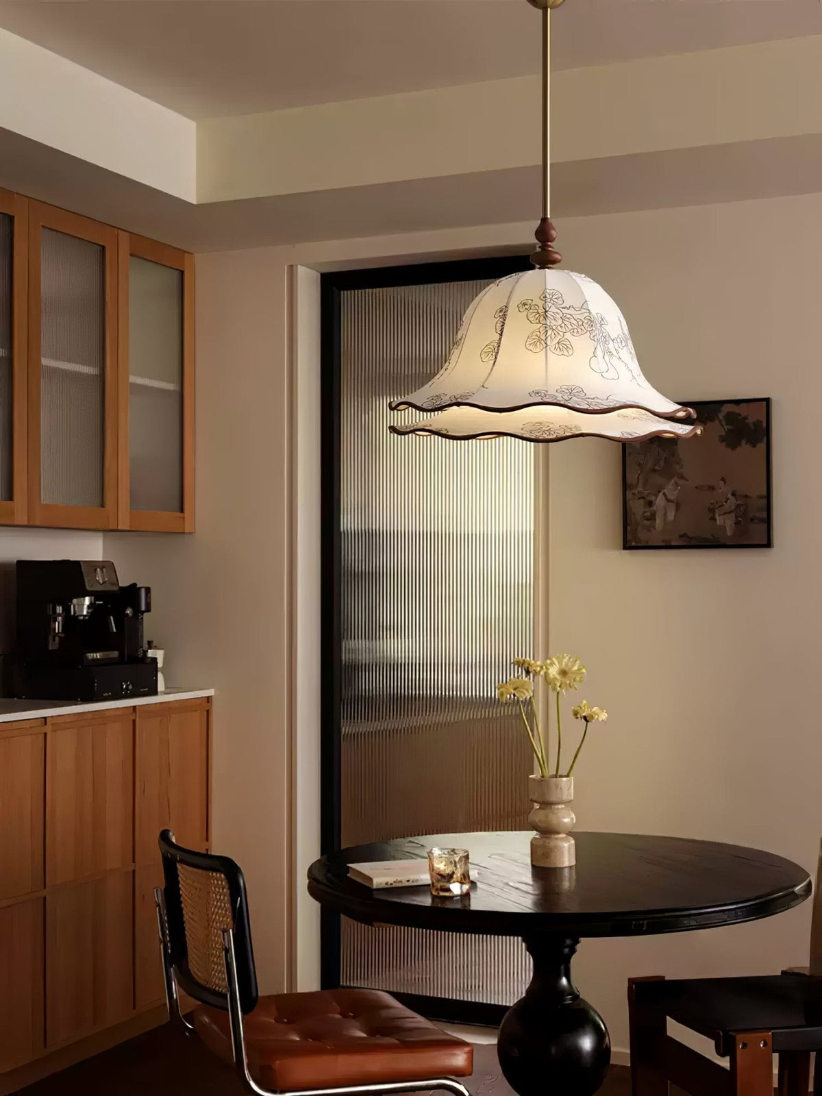 Torava Fabric Pendant Lamp-Moonnatur