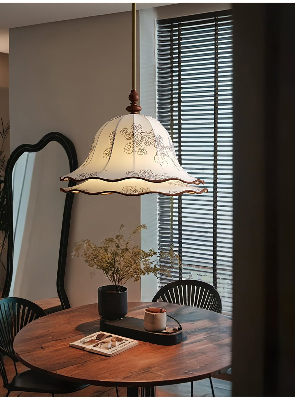 Torava Fabric Pendant Lamp-Moonnatur