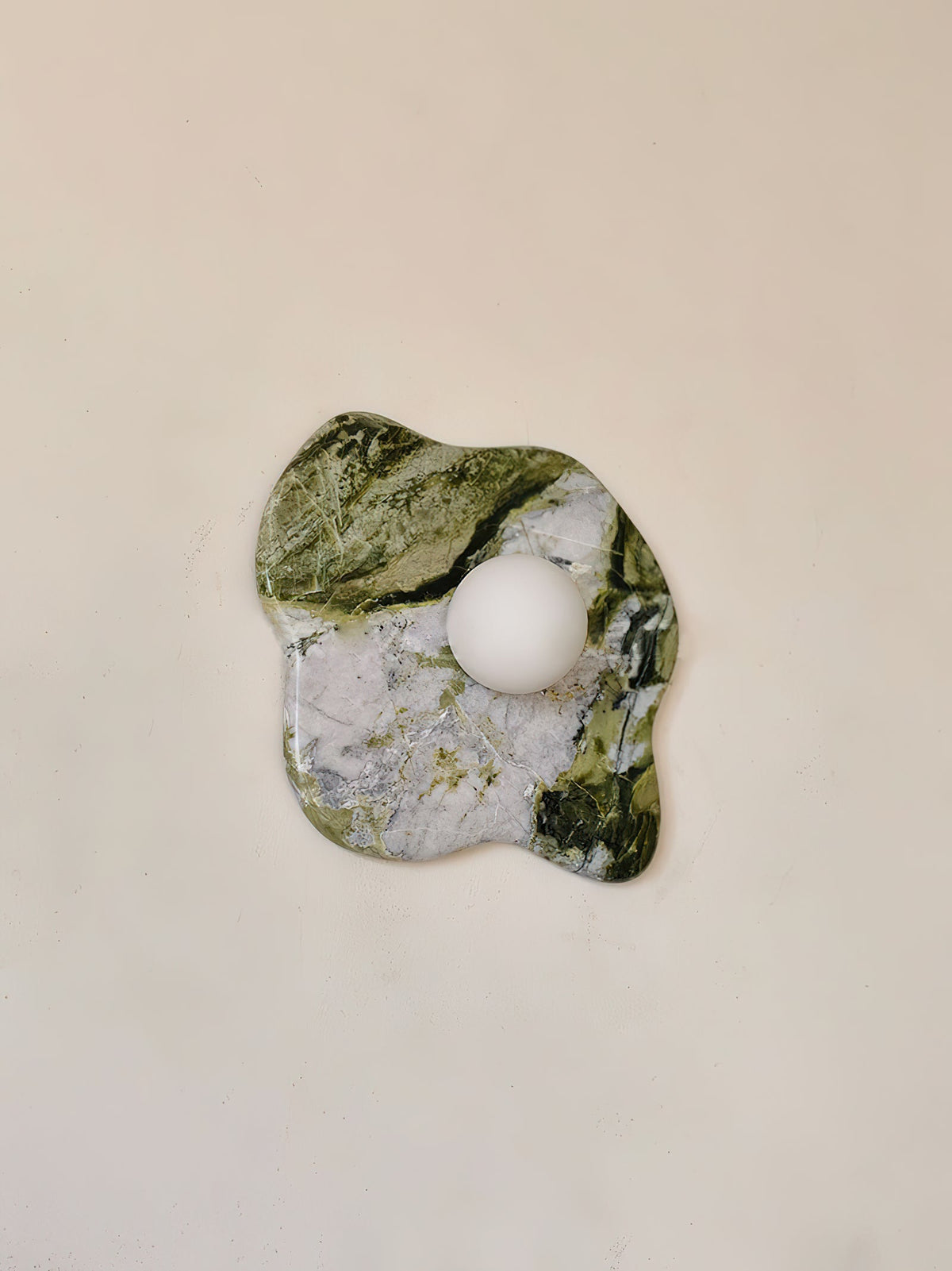 Seldenara Marble Wall Light-Moonnatur