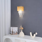 Uvellia Crystal Wall Lamp-Moonnatur