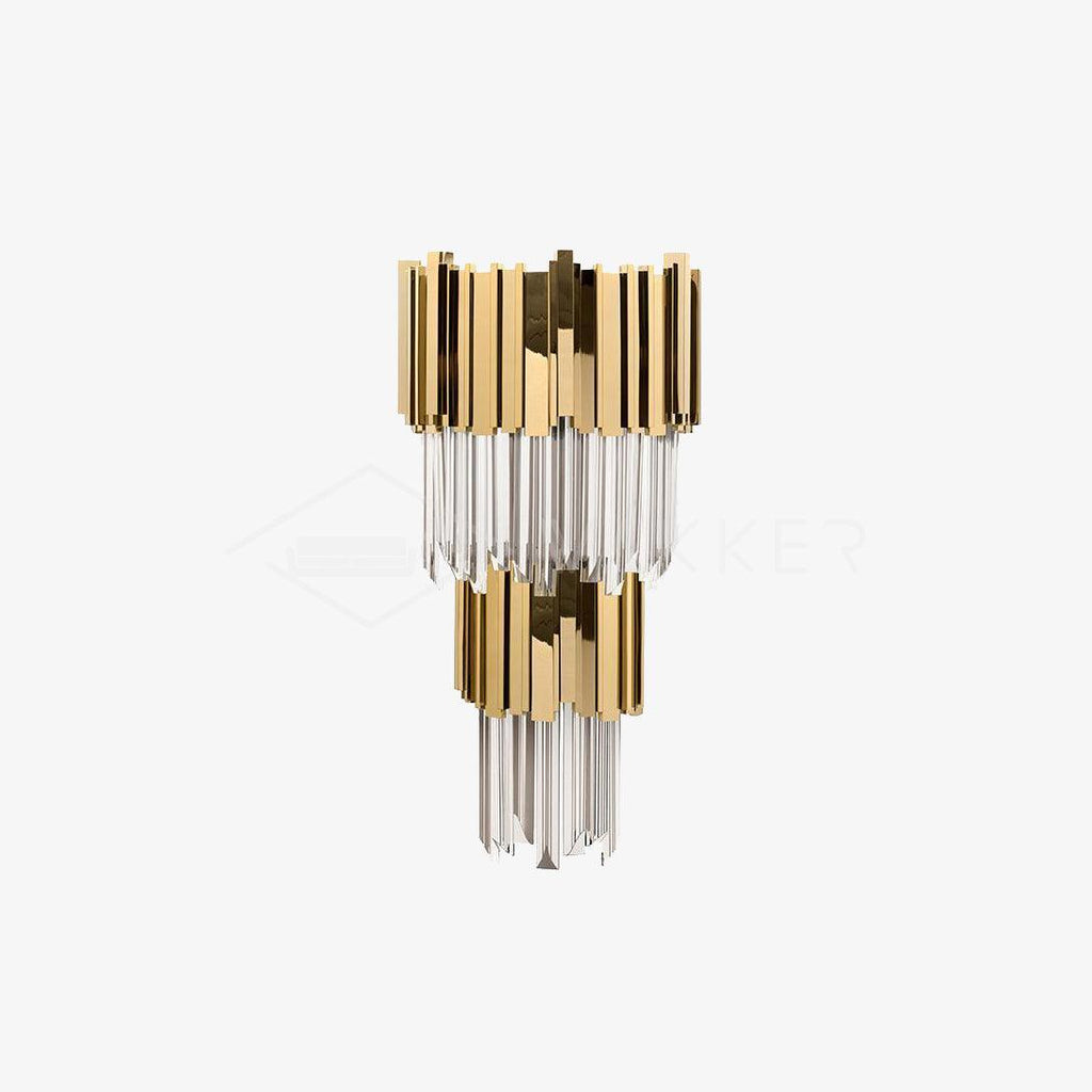 Uvellia Crystal Wall Lamp-Moonnatur
