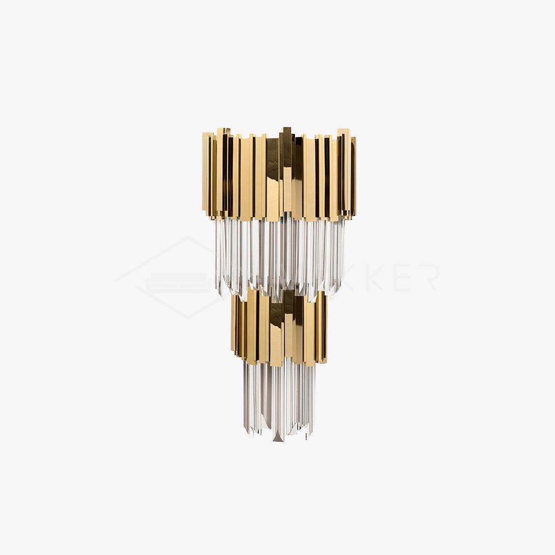 Uvellia Crystal Wall Lamp-Moonnatur
