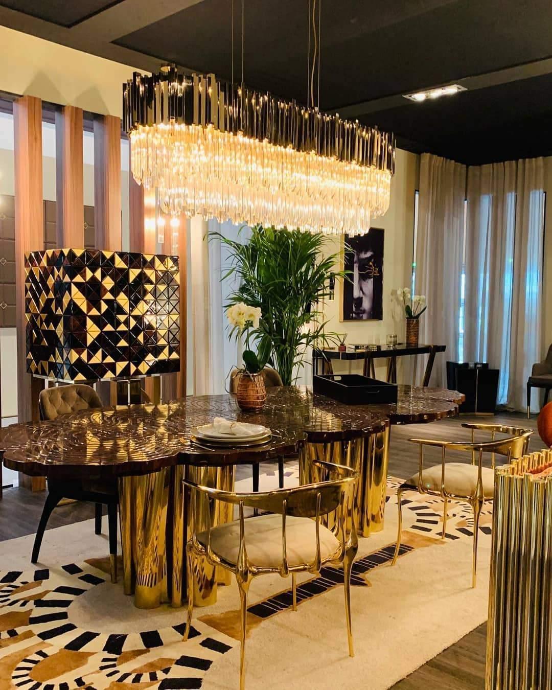 Harlune Crystal Chandelier-Moonnatur