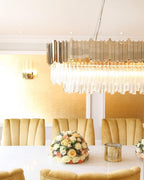 Harlune Crystal Chandelier-Moonnatur