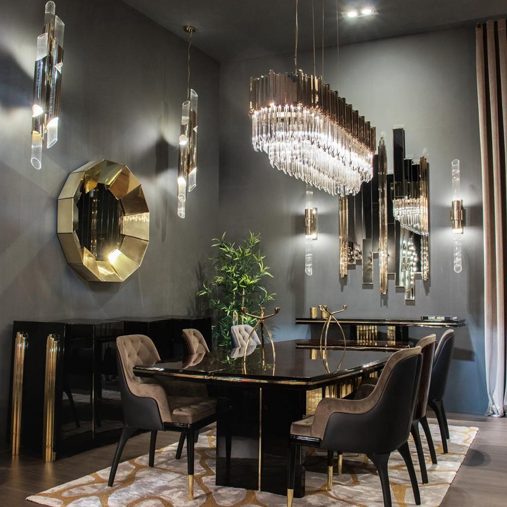Harlune Crystal Chandelier-Moonnatur