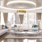 Harlune Crystal Chandelier-Moonnatur