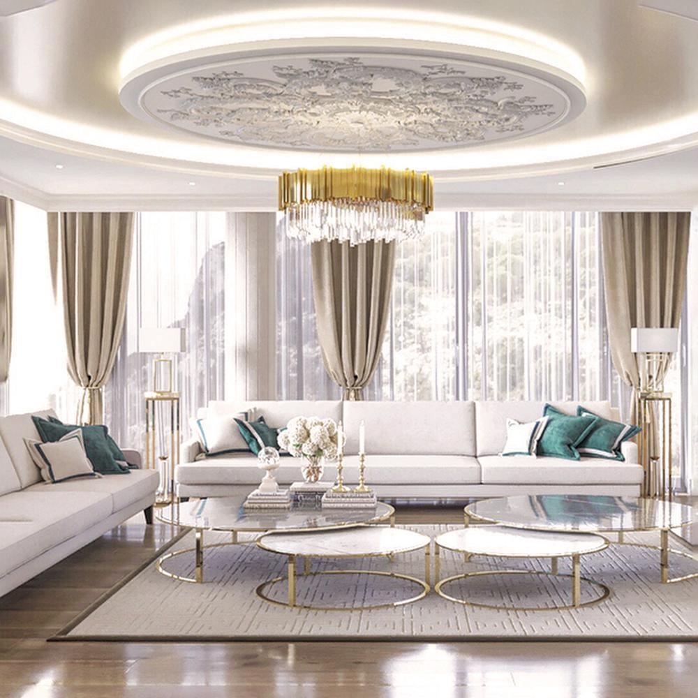 Harlune Crystal Chandelier-Moonnatur