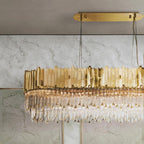 Harlune Crystal Chandelier-Moonnatur