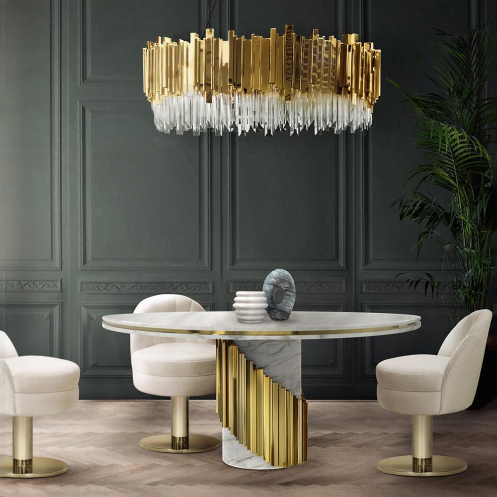 Harlune Crystal Chandelier-Moonnatur