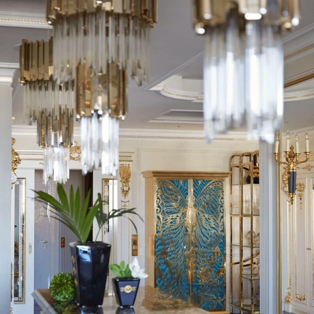 Harlune Crystal Chandelier-Moonnatur