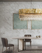 Harlune Crystal Chandelier-Moonnatur
