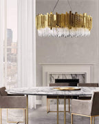 Harlune Crystal Chandelier-Moonnatur