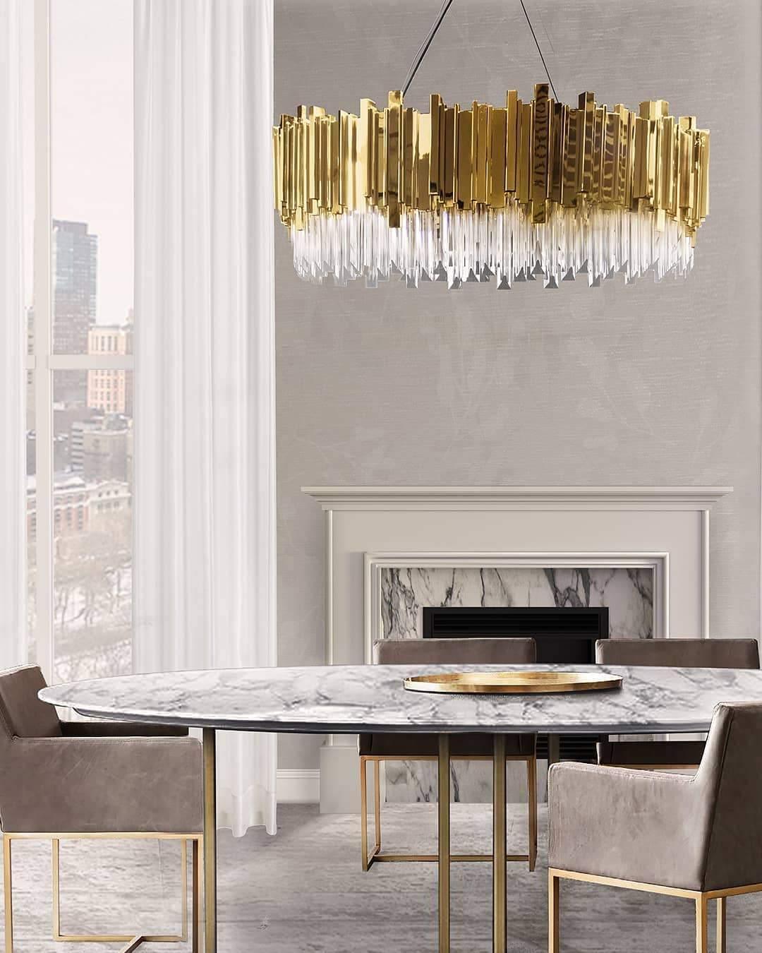 Harlune Crystal Chandelier-Moonnatur