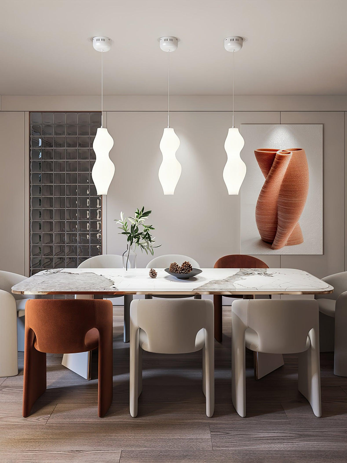 Osenara Polyethylene Pendant Light-Moonnatur