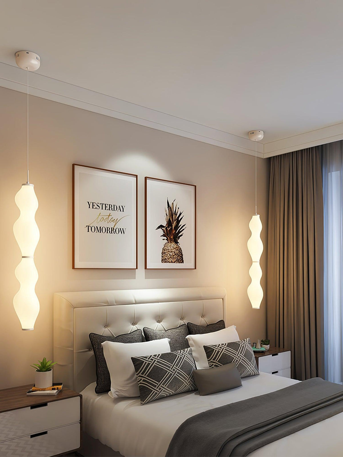 Osenara Polyethylene Pendant Light-Moonnatur