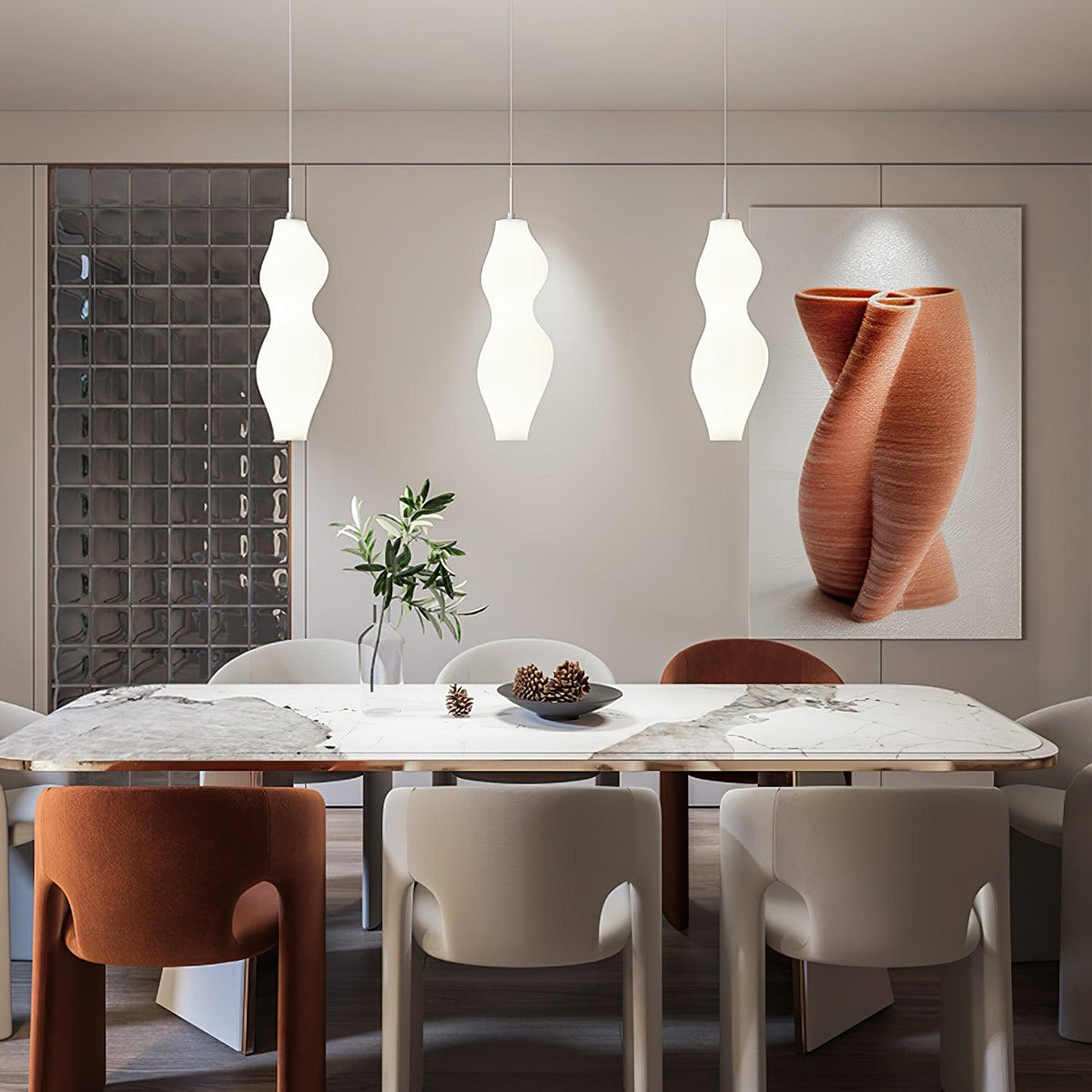 Osenara Polyethylene Pendant Light-Moonnatur