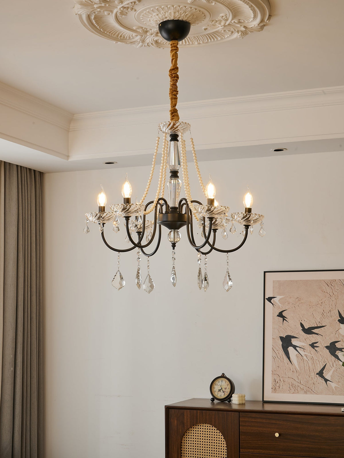 Selora Crystal Chandelier-Moonnatur