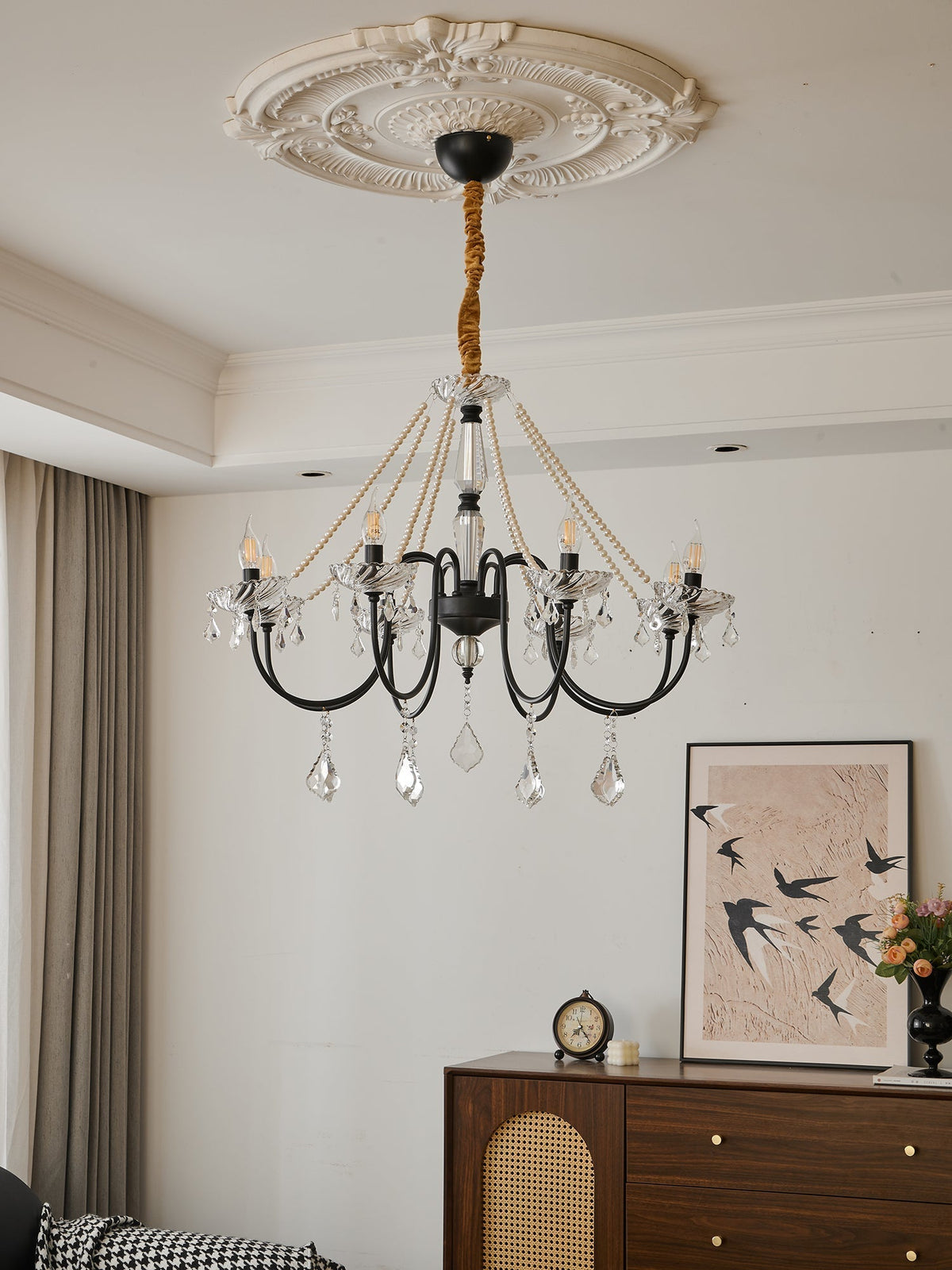 Selora Crystal Chandelier-Moonnatur