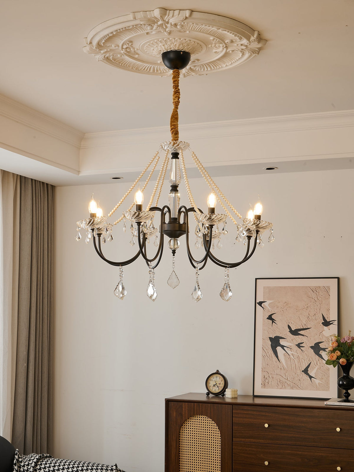 Selora Crystal Chandelier-Moonnatur