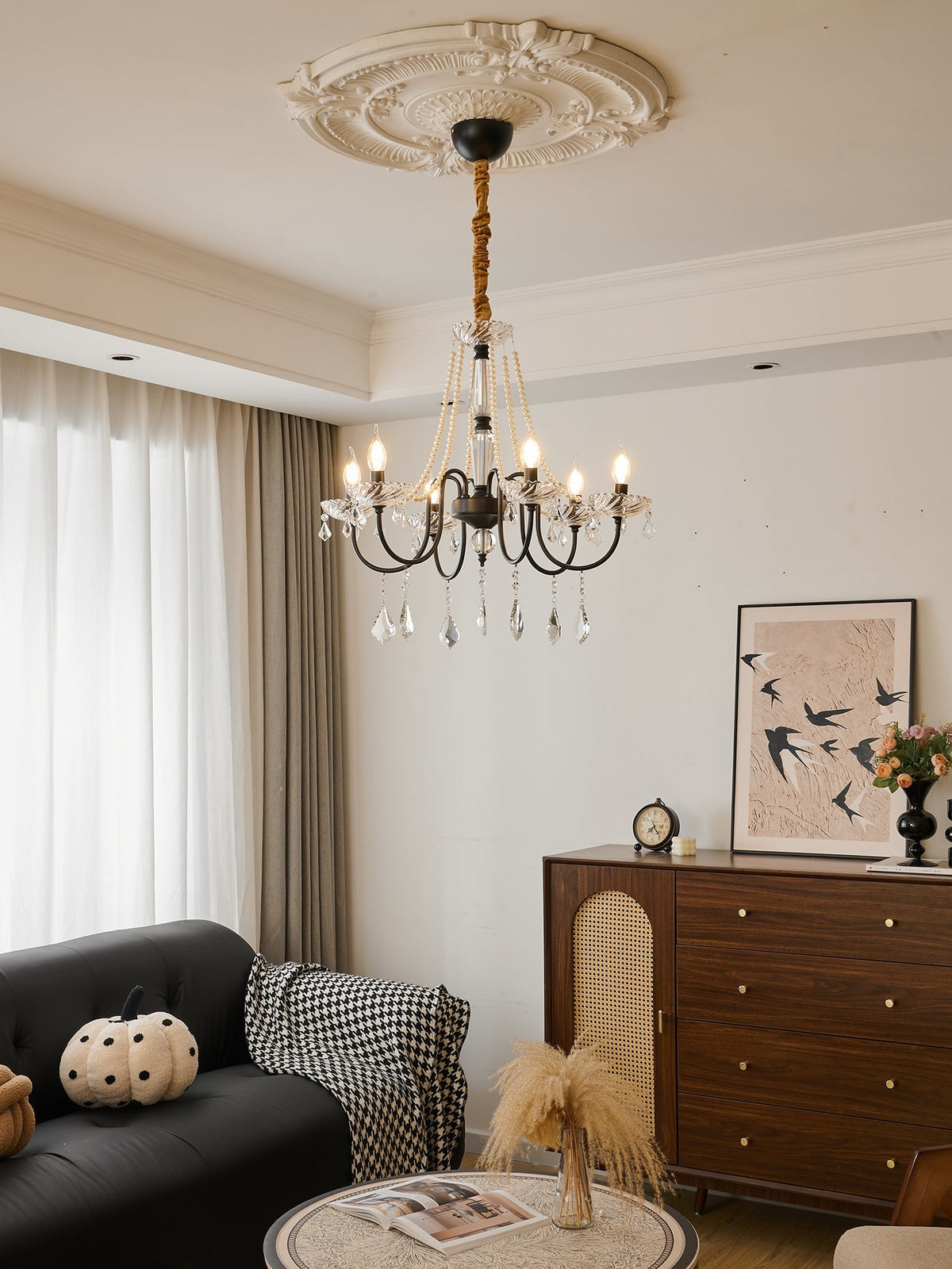 Selora Crystal Chandelier-Moonnatur