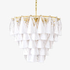 Redrenwyn Glass Chandelier-Moonnatur