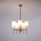 Telise Fabric Chandelier-Moonnatur