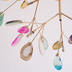 Dunselholm Agate Chandelier-Moonnatur