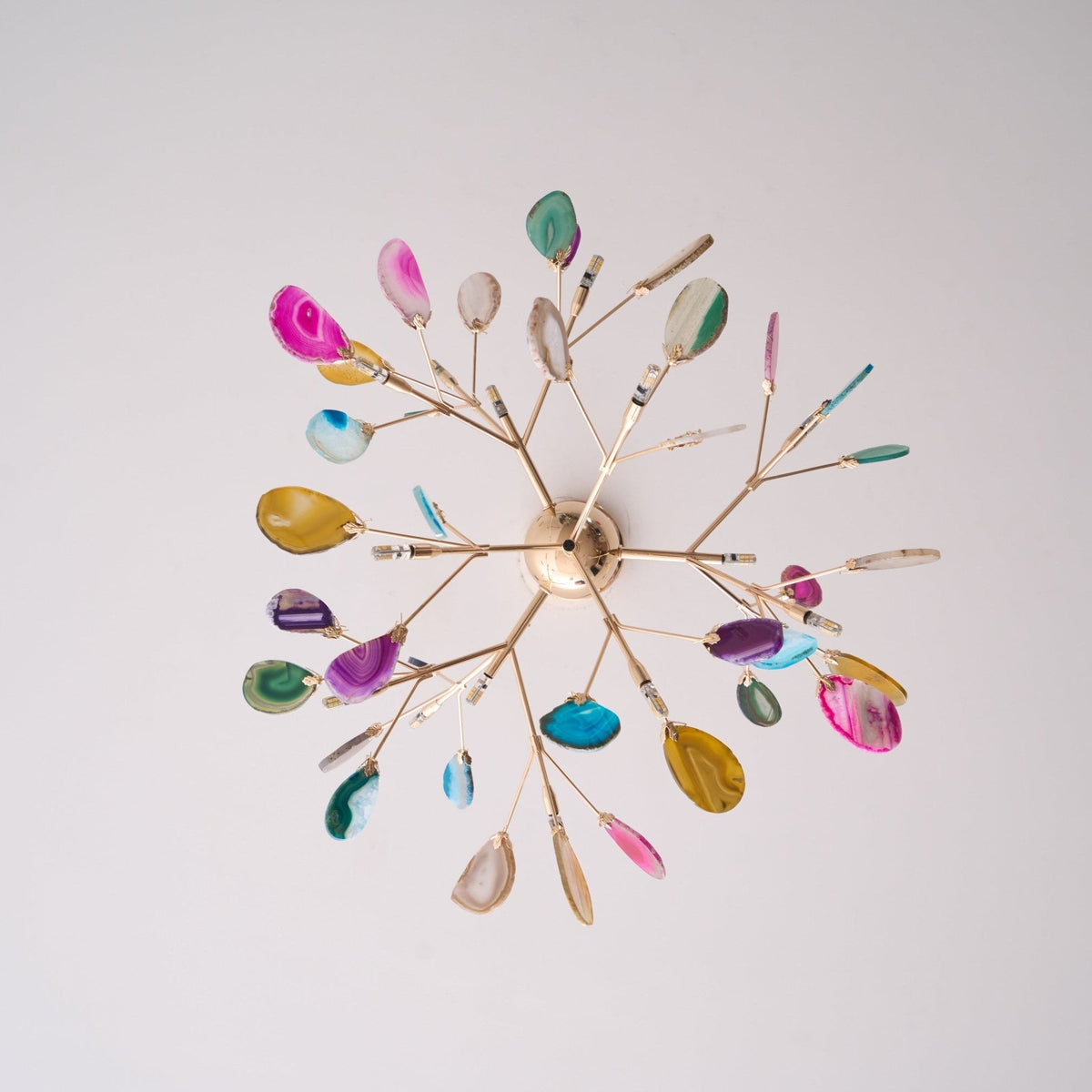 Dunselholm Agate Chandelier-Moonnatur