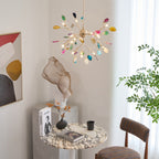 Dunselholm Agate Chandelier-Moonnatur