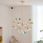 Dunselholm Agate Chandelier-Moonnatur