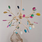 Dunselholm Agate Chandelier-Moonnatur