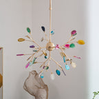 Dunselholm Agate Chandelier-Moonnatur