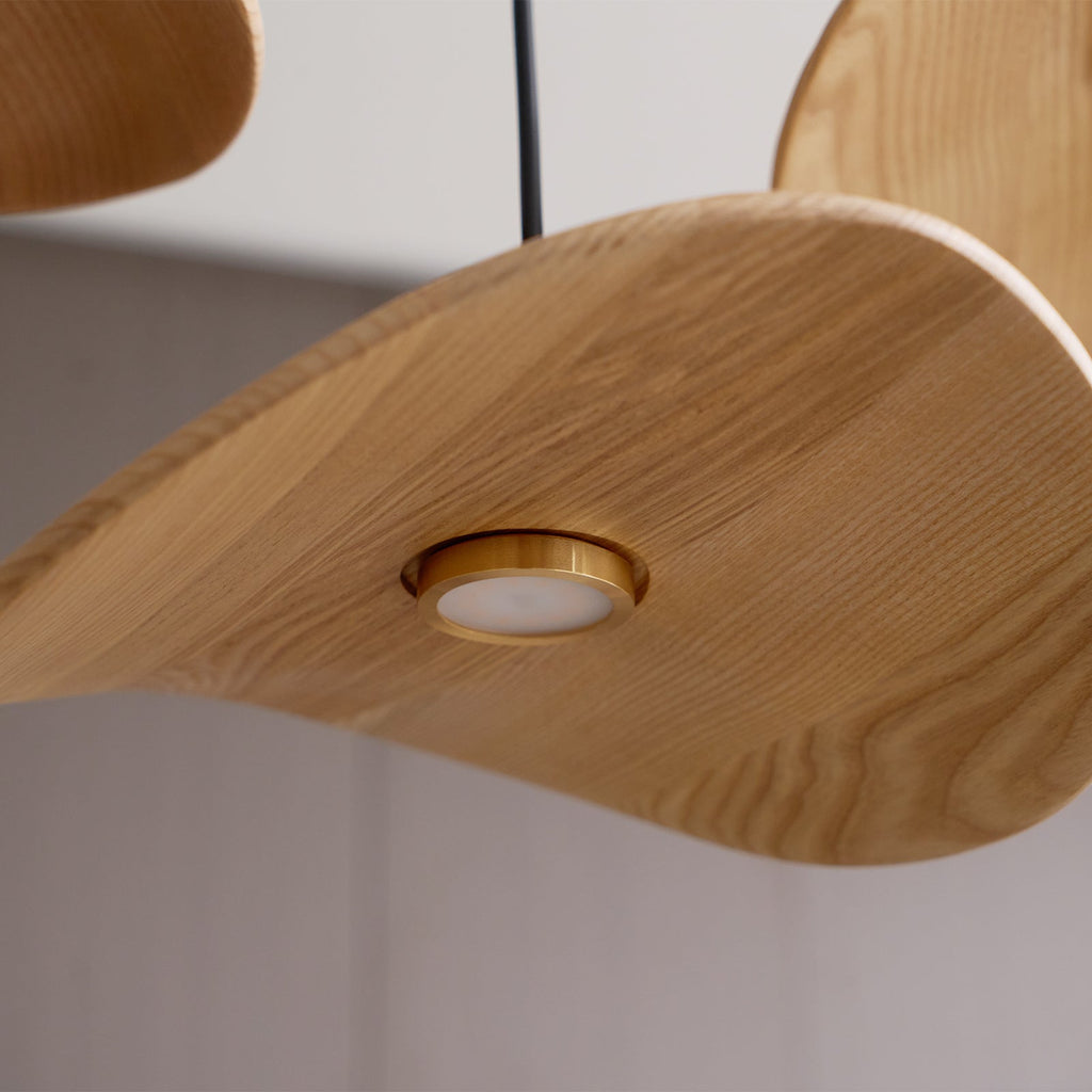 Kiranaria Wood Chandelier-Moonnatur