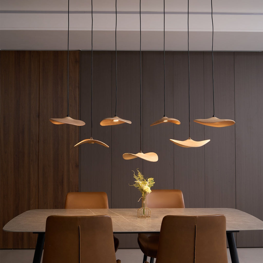 Kiranaria Wood Chandelier-Moonnatur