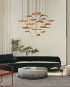 Kiranaria Wood Chandelier-Moonnatur