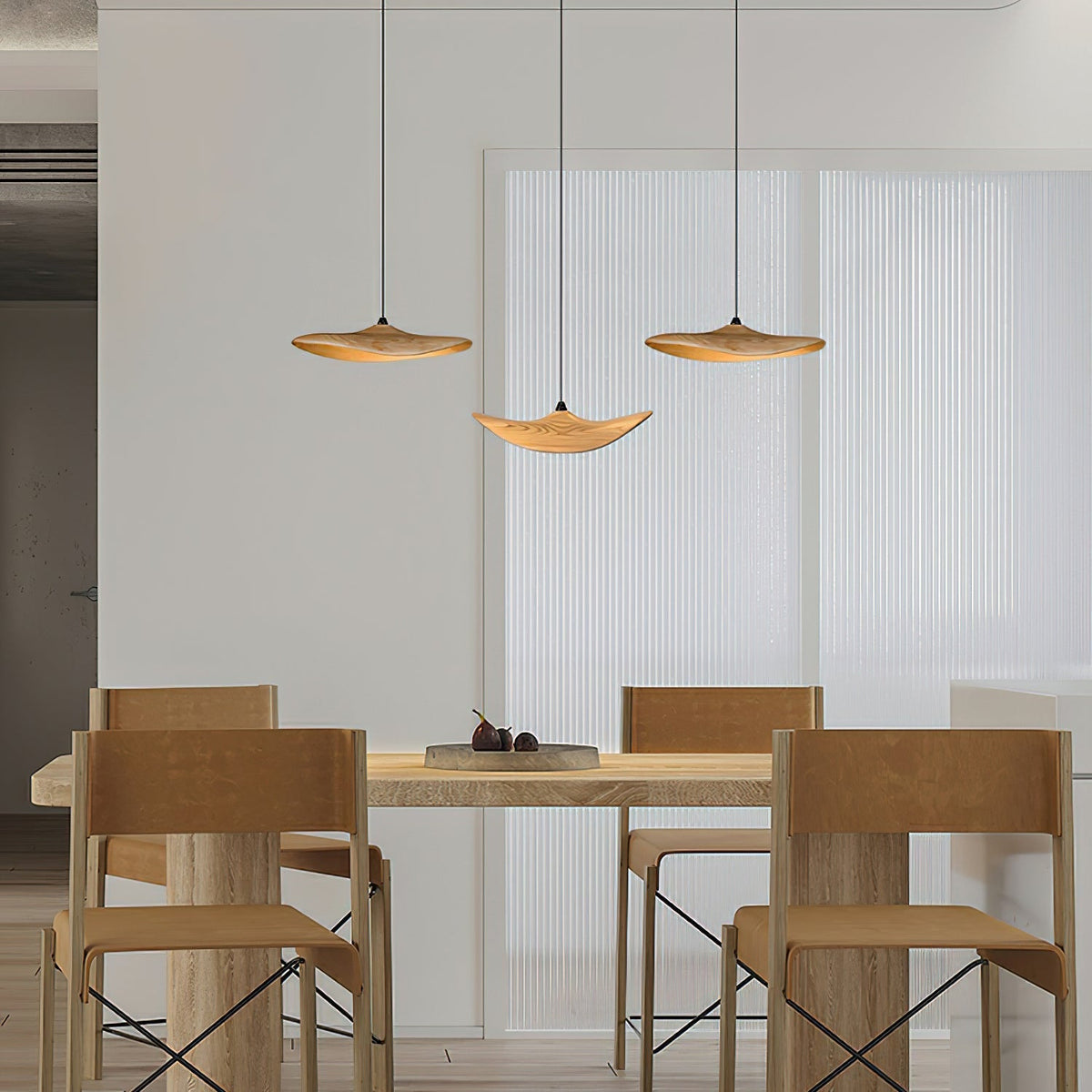 Kiranaria Wood Chandelier-Moonnatur