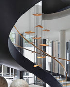 Kiranaria Wood Chandelier-Moonnatur