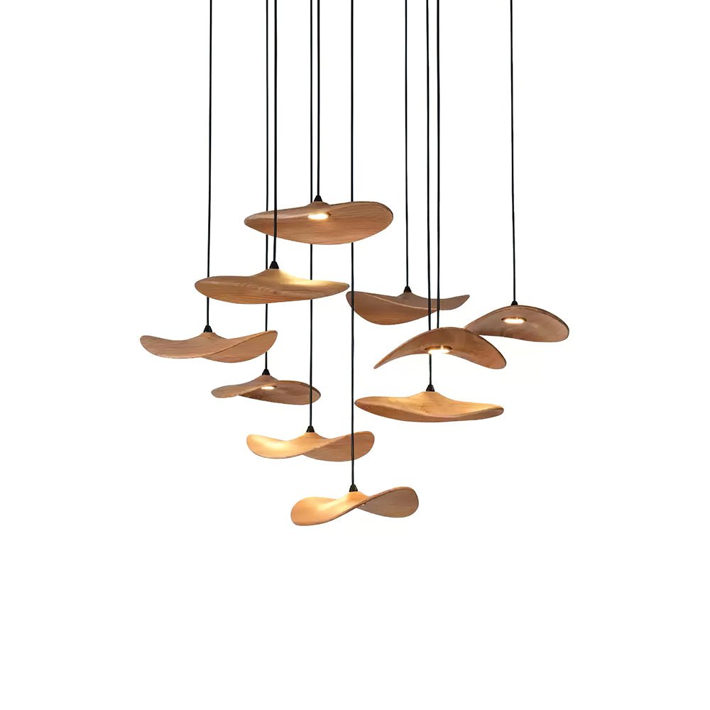 Kiranaria Wood Chandelier-Moonnatur