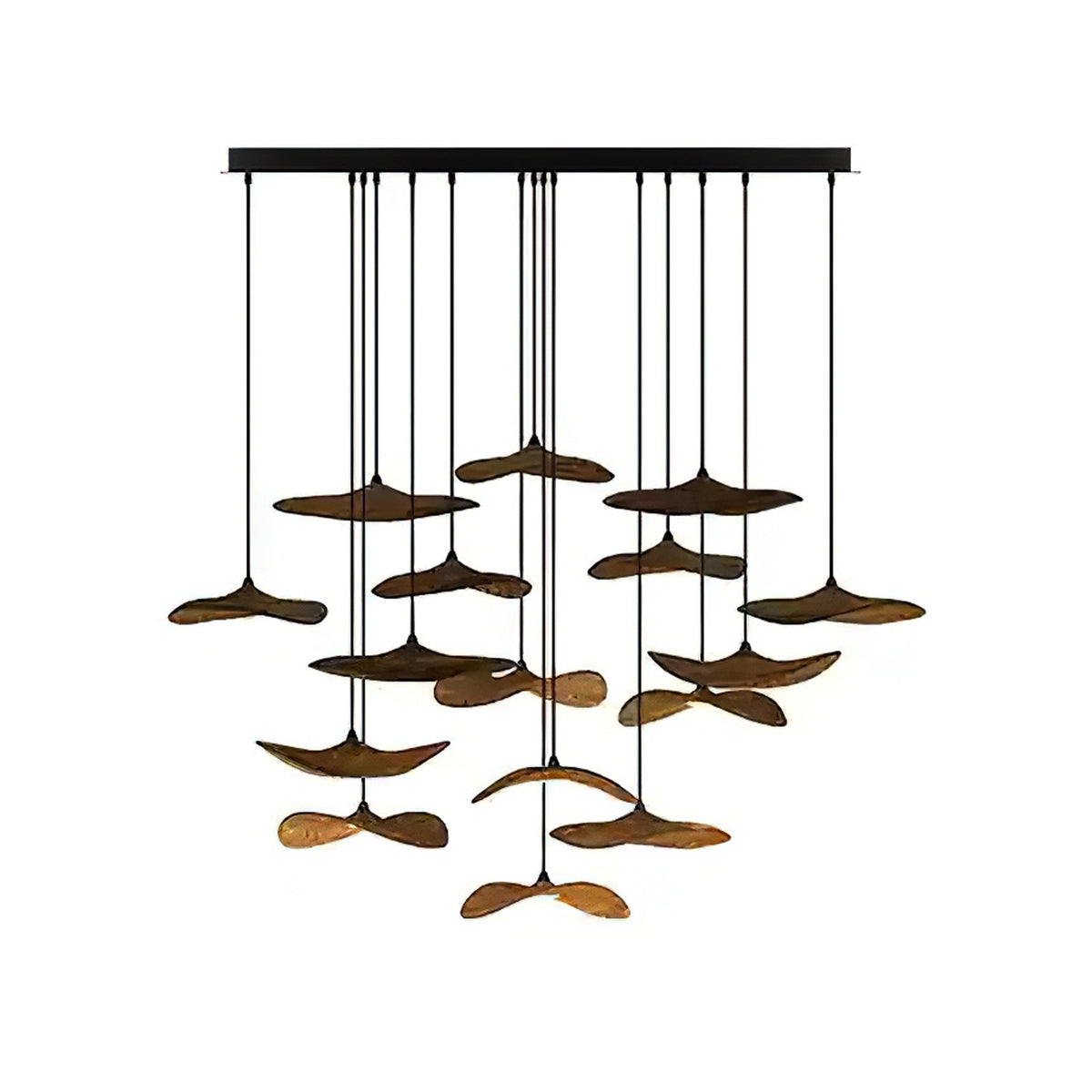 Kiranaria Wood Chandelier-Moonnatur