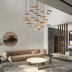 Kiranaria Wood Chandelier-Moonnatur