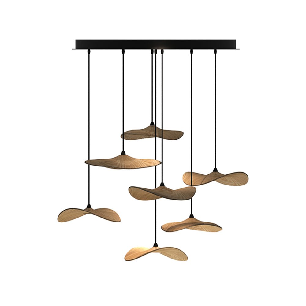 Kiranaria Wood Chandelier-Moonnatur