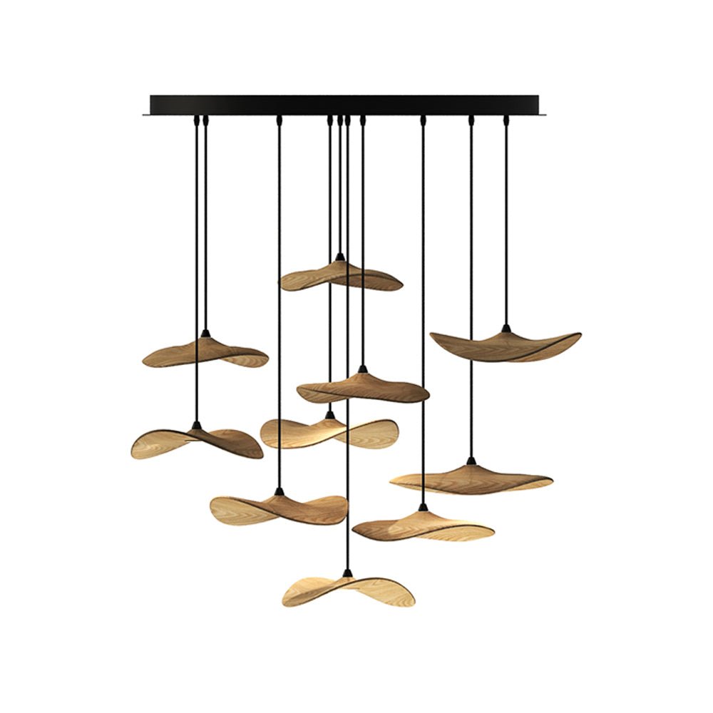 Kiranaria Wood Chandelier-Moonnatur